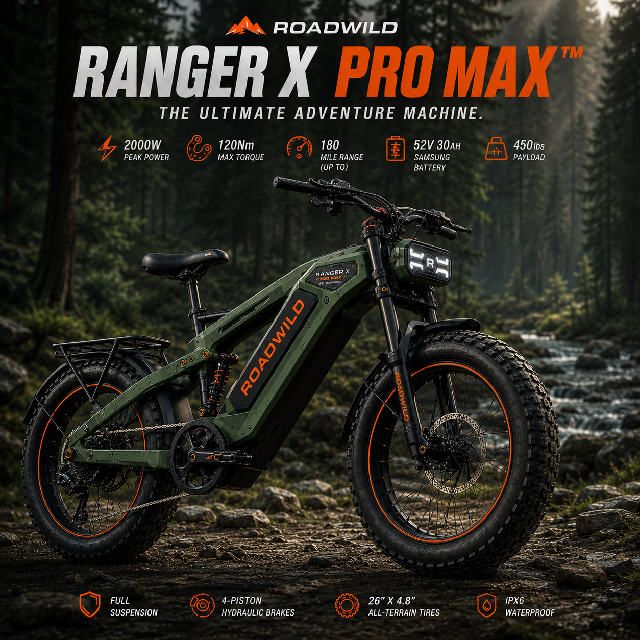 ROADWILD RANGER X PRO MAX™