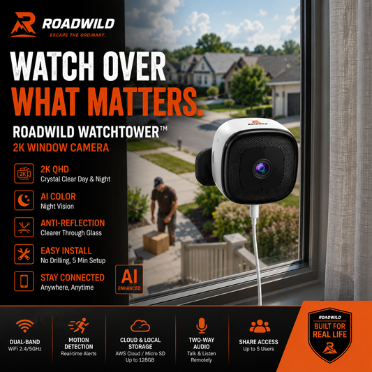 ROADWILD WATCHTOWER 2K Window Camera - Main View