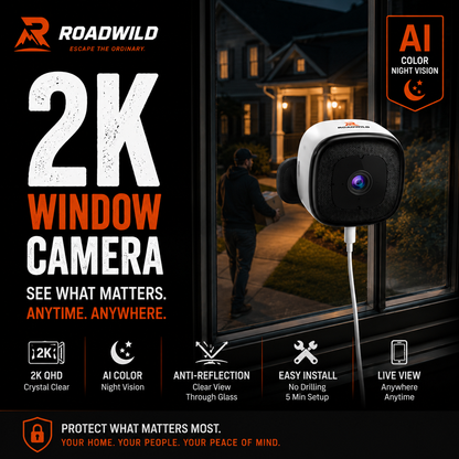 ROADWILD WATCHTOWER 2K Window Camera - Feature Detail