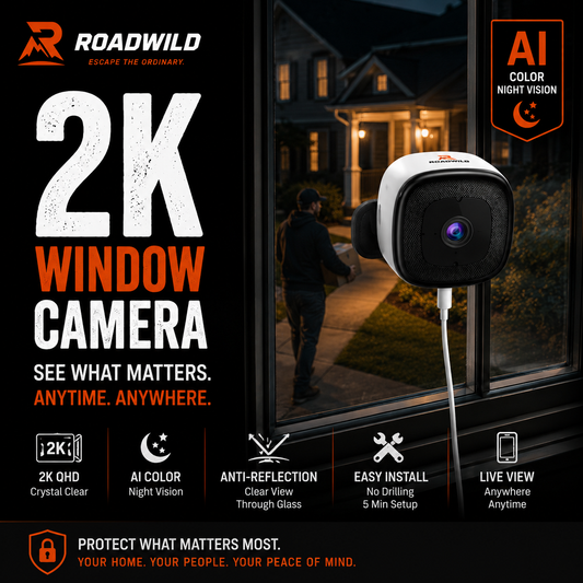 ROADWILD WATCHTOWER 2K Window Camera - Feature Detail