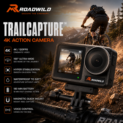 ROADWILD TRAILCAPTURE Adventure Action Camera - View 24