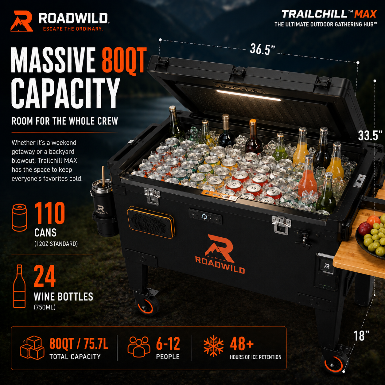 ROADWILD TRAILCHILL MAX - Feature Detail
