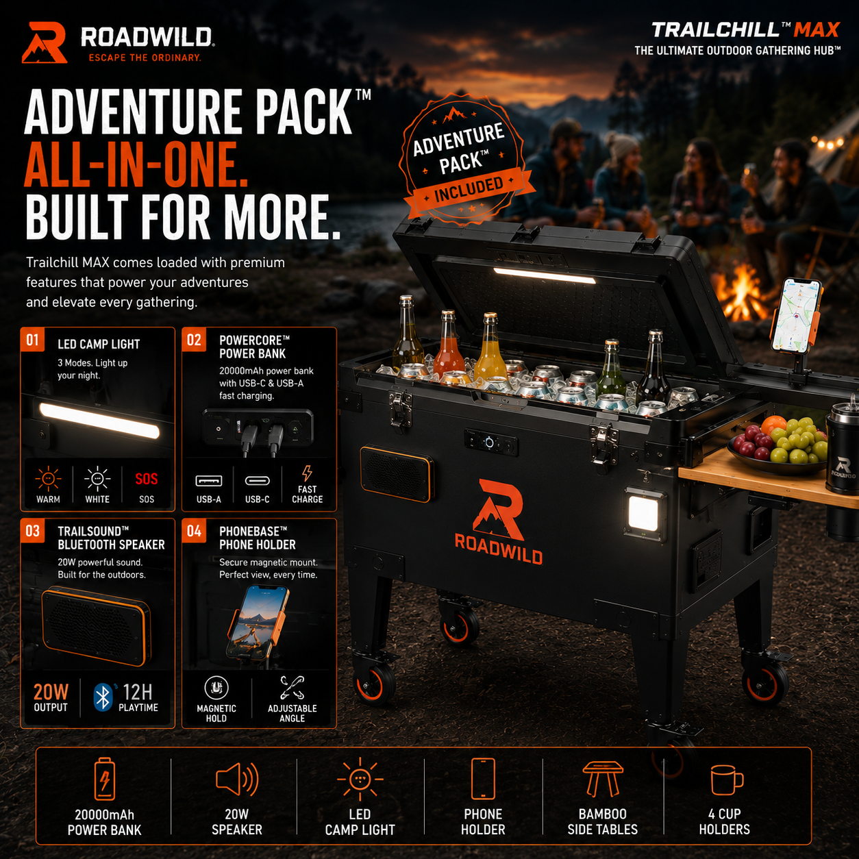 ROADWILD TRAILCHILL MAX - In Use