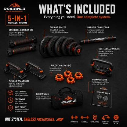ROADWILD FORGECORE 5-IN-1 Adjustable Strength System - Color Options