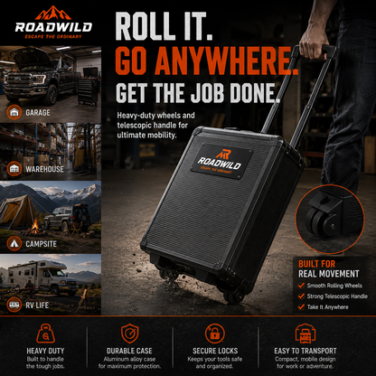 ROADWILD IRONVAULT™ 899-Piece Mobile Tool System
