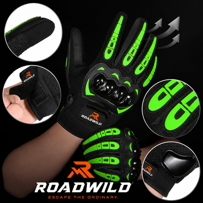 ROADWILD RANGER Tactical Riding Gloves - Top View