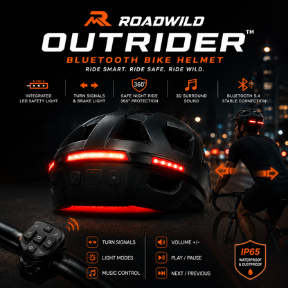 ROADWILD OUTRIDER Bluetooth Bike Helmet - Feature Detail
