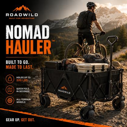 ROADWILD NOMAD HAULER FOLDING WAGON - Feature Detail