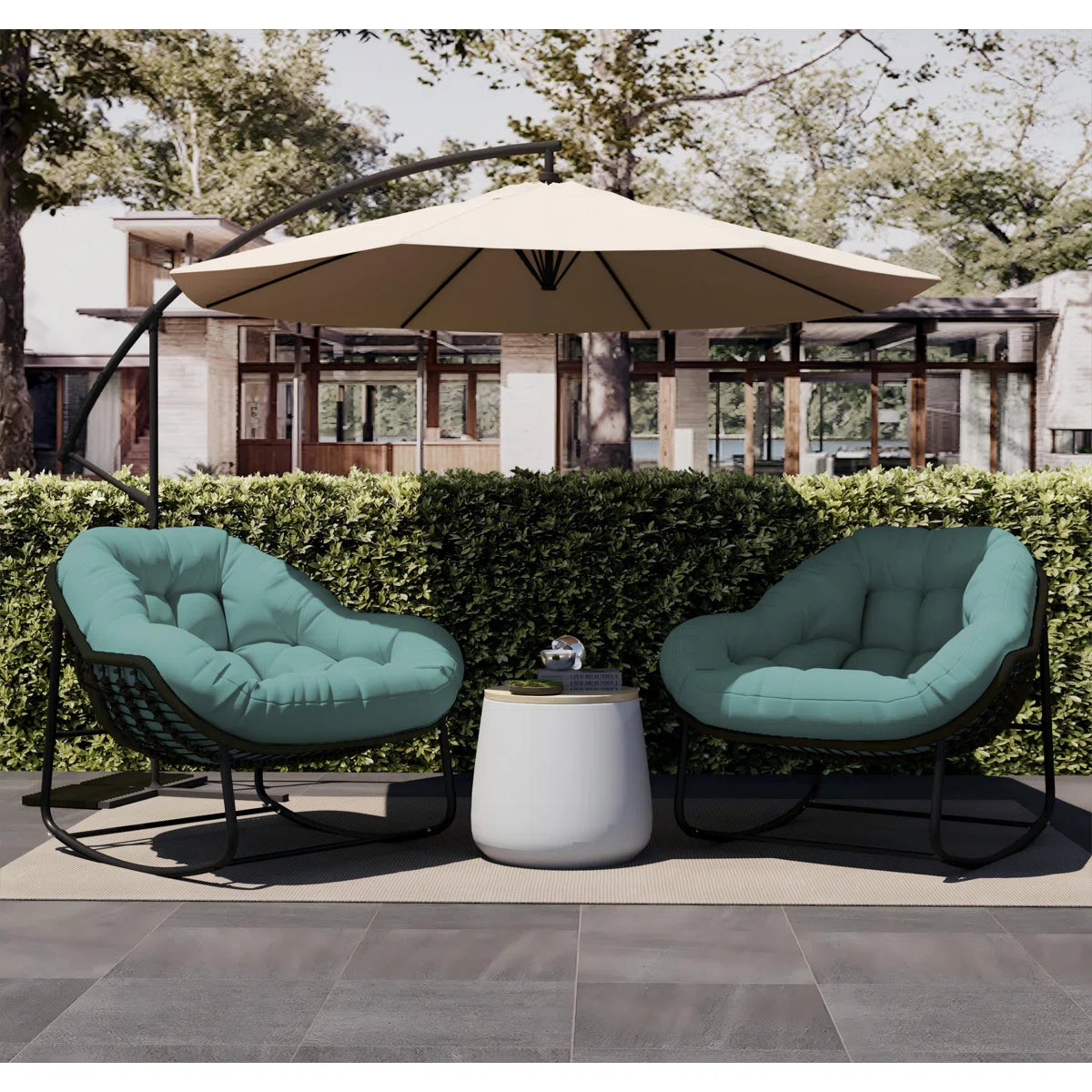 ROADWILD Wicker Outdoor Chair (Set of 2) - Main View