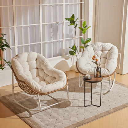 ROADWILD Wicker Outdoor Chair (Set of 2) - Feature Detail