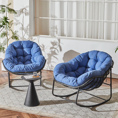 ROADWILD Wicker Outdoor Chair (Set of 2) - Side View